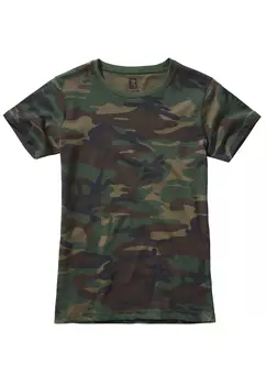 Футболка Brandit s, цвет woodland
