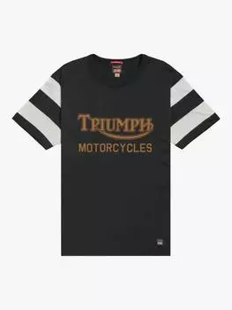 Футболка breaker Triumph Motorcycles, черный/разноцветный