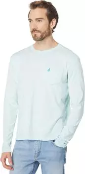 Футболка Brennan с круглым вырезом и длинными рукавами johnnie-O, цвет Whaler