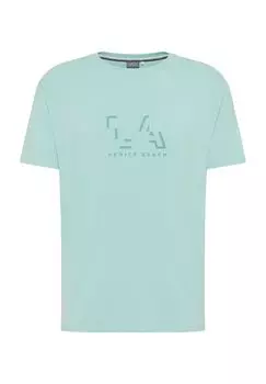 Футболка Бретт, логотип, мужская VENICE BEACH, цвет Aqua Haze