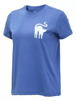 Футболка Brille ART CAT, синий