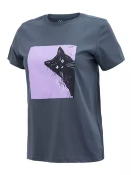 Футболка Brille CAT, серый