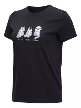 Футболка Brille CATS, черный