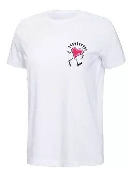 Футболка Brille HEART ICON, белый
