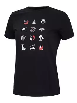 Футболка Brille JAPAN STYLE, черный