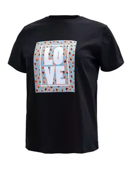 Футболка Brille LEO LOVE, черный