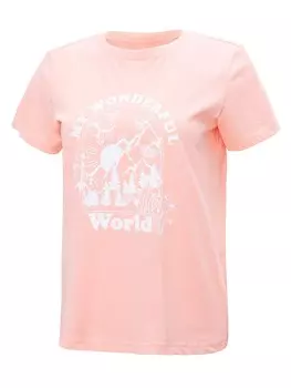 Футболка Brille MOUNTAIN, розовый