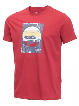 Футболка Brille Music, красный