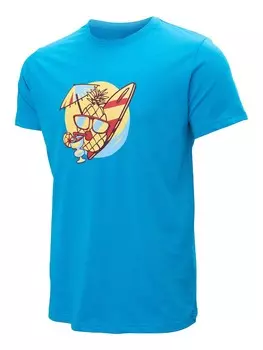 Футболка Brille Pineapple, синий