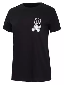 Футболка Brille RUN BABY, черный