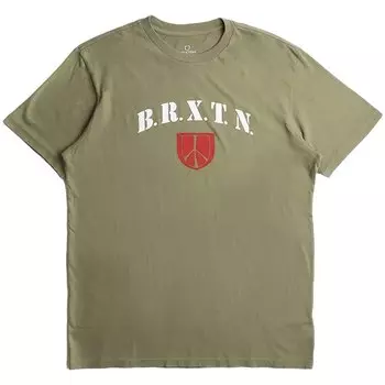 Футболка Brixton Harden, зеленый