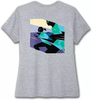 Футболка Brooks Distance Short Sleeve 3.0, цвет Brooks X Damon 24