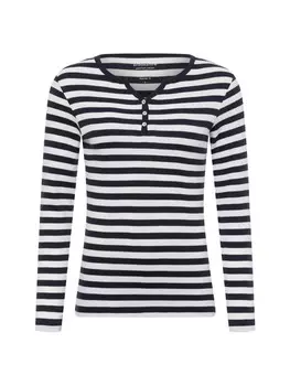 Футболка brookshire Langarmshirt, цвет marine wei