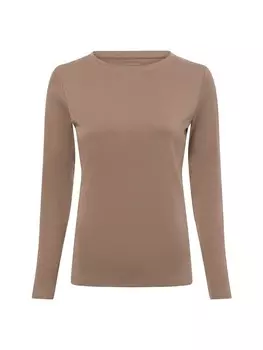 Футболка brookshire Langarmshirt, серо-коричневый