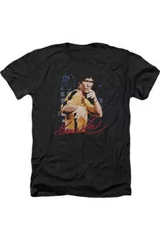 Футболка Bruce Lee Yellow Jumpsuit Adult Heather Gildan