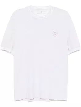 Футболка Brunello Cucinelli из легкого джерси, серый