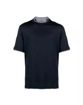 Футболка Brunello Cucinelli, синий