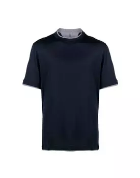 Футболка Brunello Cucinelli, синий