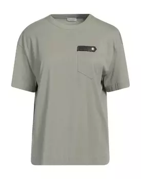 Футболка Brunello Cucinelli, зеленый