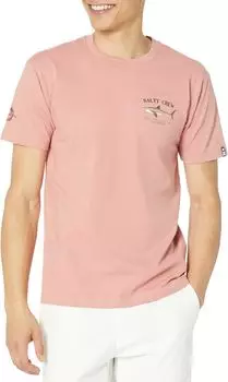 Футболка Брюса с короткими рукавами Salty Crew, коралловый
