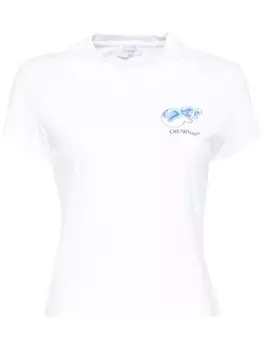 Футболка Bubble Fff Off-White, белый