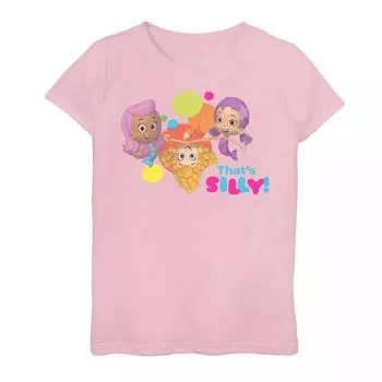 Футболка Bubble Guppies для девочек 7–16 лет «Это глупо» Licensed Character