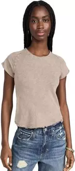 Футболка «Будь моей малышкой» Free People, цвет Tropical Nut