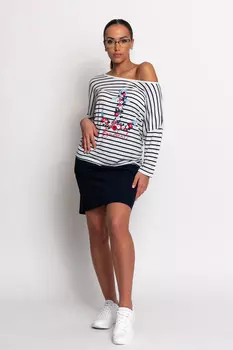 Футболка Budmil, синий/белый