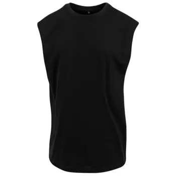 Футболка Build Your Brand BY049 sleeveless T-shirt, черный