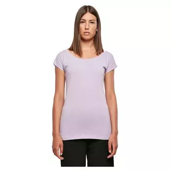 Футболка Build Your Brand Short Sleeve Crew Neck, фиолетовый