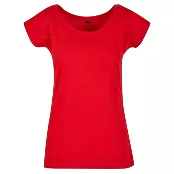 Футболка Build Your Brand Short Sleeve Crew Neck, красный