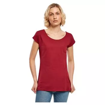 Футболка Build Your Brand Short Sleeve Crew Neck, красный