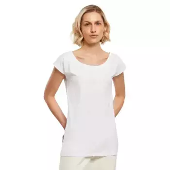 Футболка Build Your Brand Wide Neck, белый