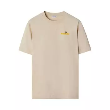Футболка Burberry Bee Graphic Core Fit T-Shirt Alpine, желто-коричневый