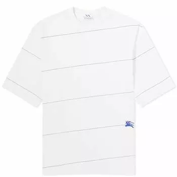 Футболка Burberry Diagonal Stripe T-Shirt, белый
