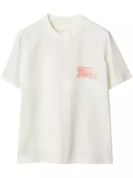 Футболка Burberry EKD из хлопка, белый