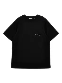 Футболка Burberry Kids из хлопка, черный