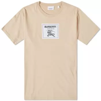 Футболка Burberry Roundwood с этикеткой