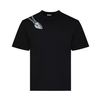 Футболка Burberry Shield Hardware T-Shirt, черный