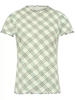 Футболка Burberry Vintage Check, зеленый