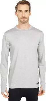 Футболка Burton Midweight Crew, цвет Gray Heather