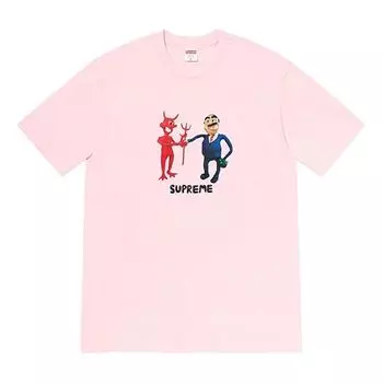 Футболка business t-shirt 'pink' Supreme, розовый