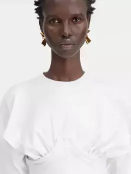 Футболка-бюстье Le Карако Jacquemus, белый