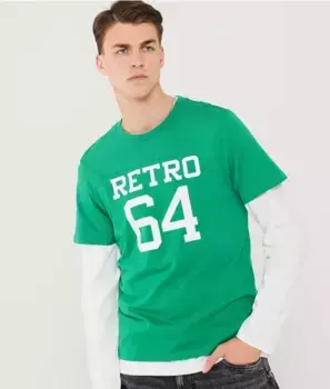 Футболка Buster Retro Jeans, зеленый