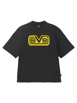 Футболка BVB Retro T-Shirt schwarz, черный