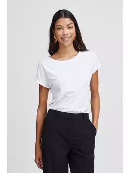 Футболка byoung Kurzarm Rundhals Sommer Top, белый