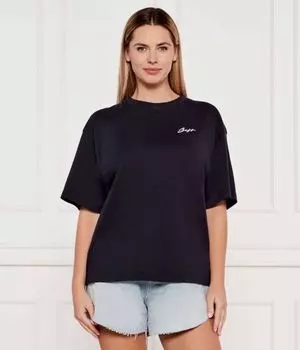 Футболка c_eboyfriend_4 Oversize fit Boss Orange, синий