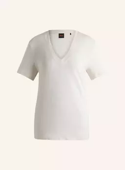 Футболка c_ela_1 обычный крой Boss, белый