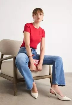 Футболка C NECK TEE 2 PACK Tommy Jeans, светло-голубой