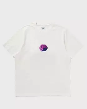 Футболка C.P. Company 30/1 Jersey Logo Graphics Tee, цвет gauze white